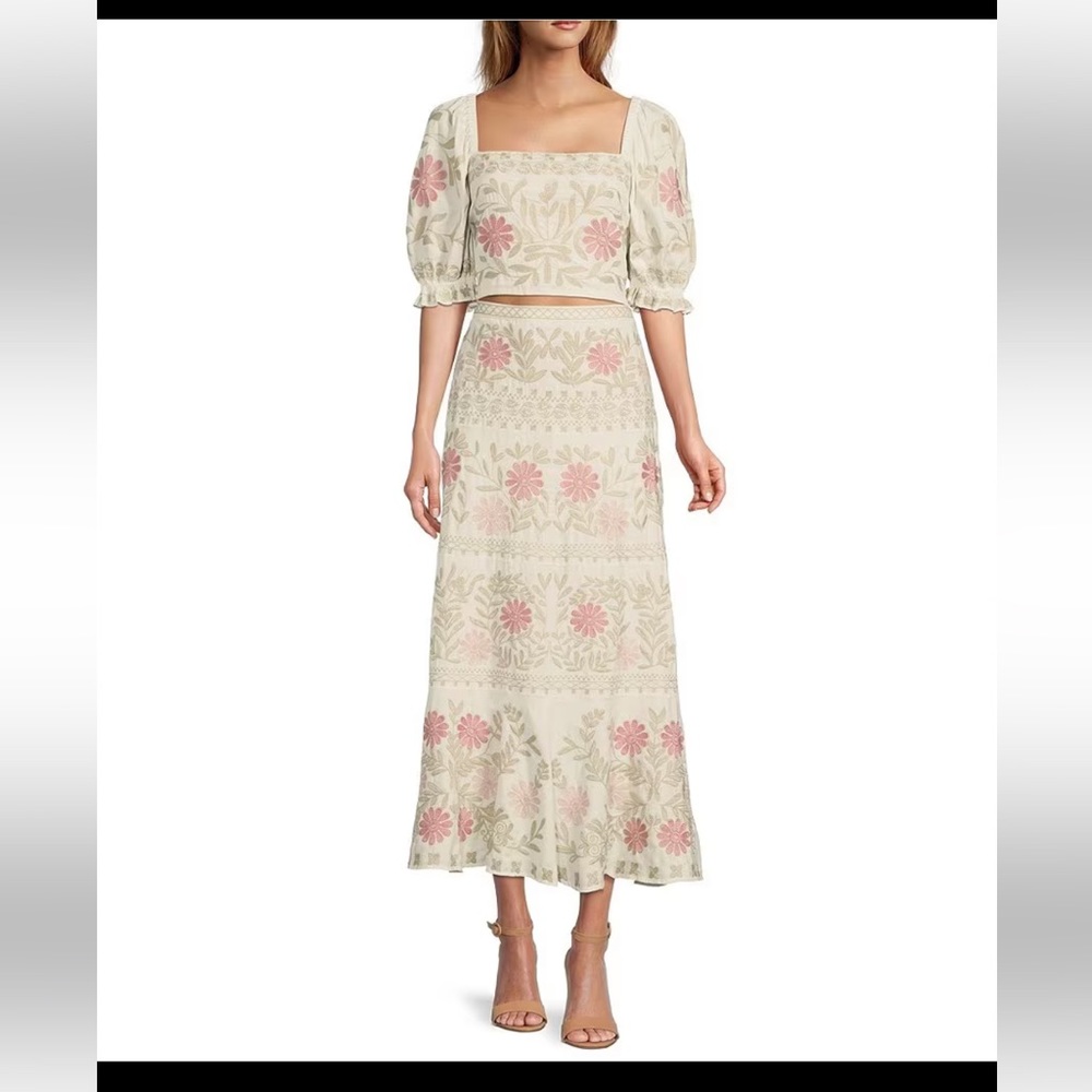 Antonio Melani Juliette Floral Embroidered Set